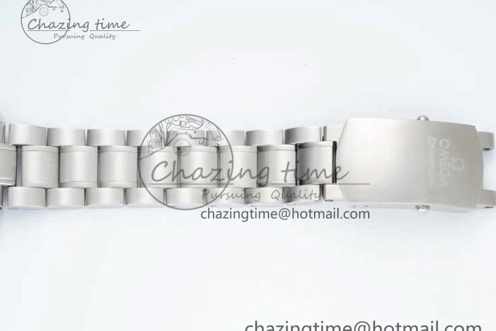 1222 UrbanChic Speedmaster Racing Master SS HKF Best Edition Blue Black Dial on SS Bracelet A 7808